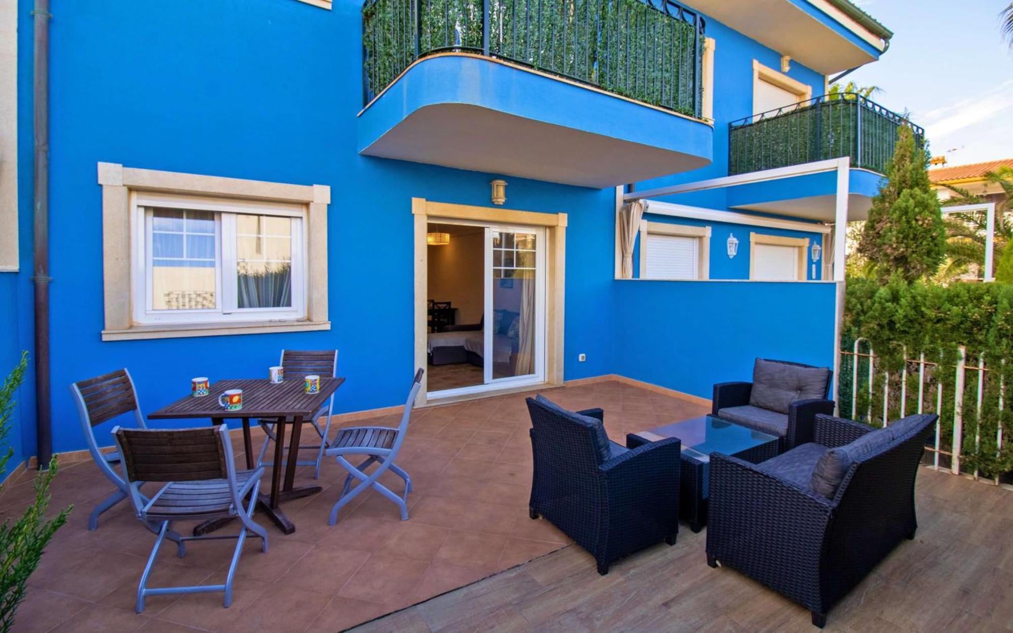 PLANTA BAJA CON TERRAZA CHILL OUT en primera linea TRES PLAYAS Albert Villas Alcossebre Exterior foto